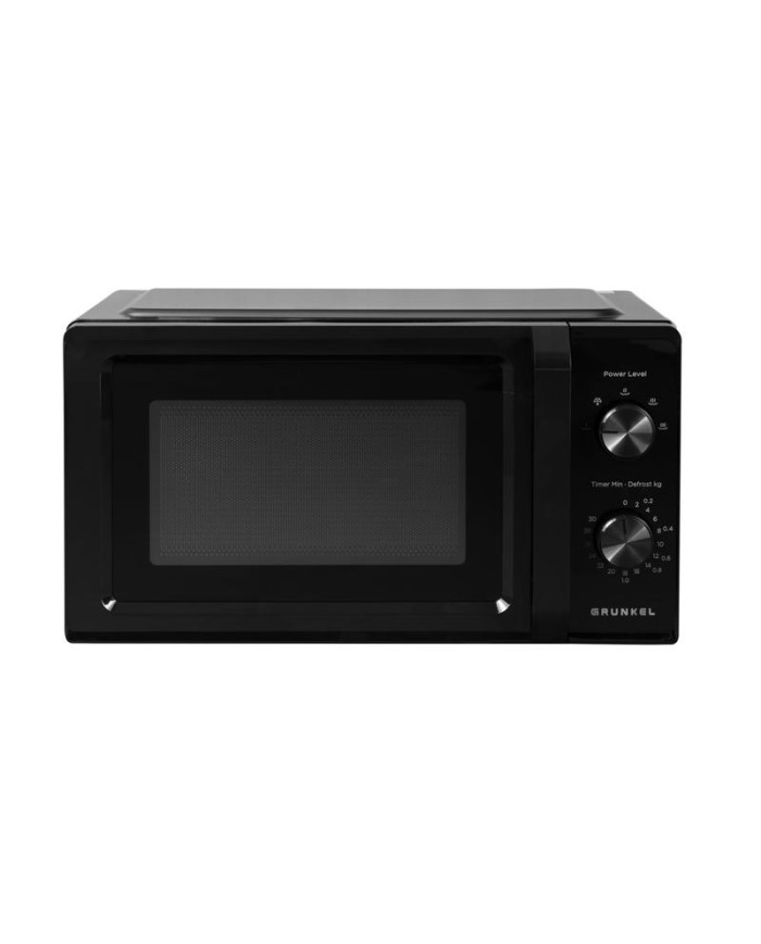 MICROONDAS GRUNKEL NEGRO SIN GRILL 20LTS. 700W. MW-20MN