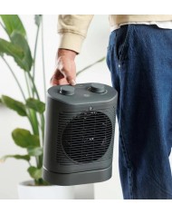 CALEFACTOR TAURUS VERTICAL 21 NERO SWING 2400W. 956925000