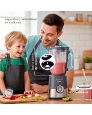 BATIDORA VASO GRUNKEL NEGRA 1000W. 1'5LTS. BAT-1000ADV