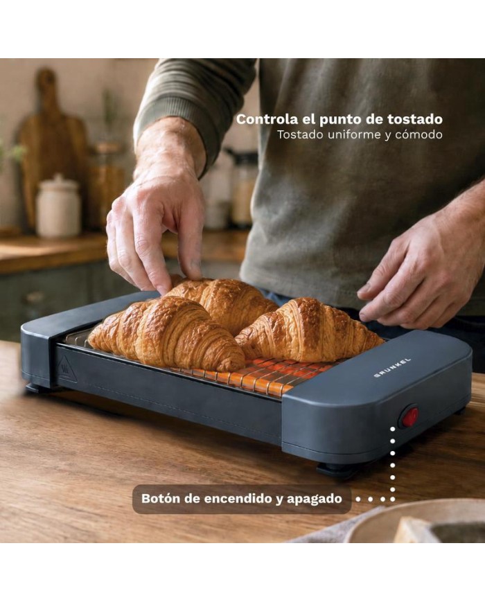 TOSTADORA PLANA GRUNKEL 2 REBANADAS 300W. TSP-MINISIZE