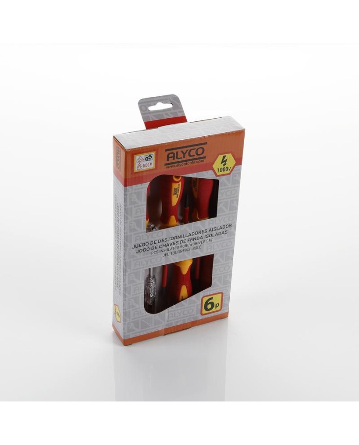 DESTORNILLADOR AISLANTE ALYCO (JGO 6 PZS.) SL/PH 170446