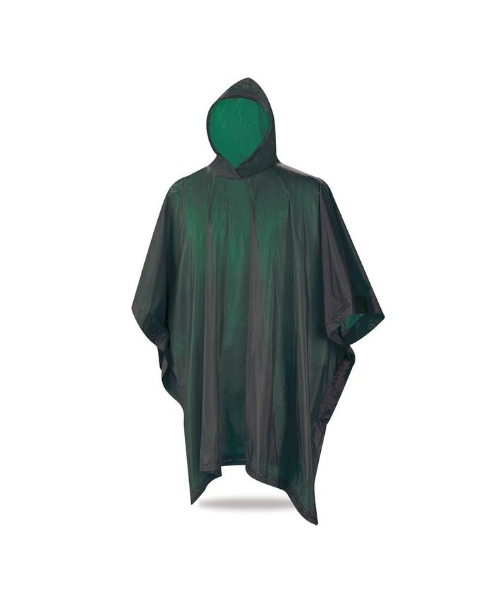PONCHO IMPERMEABLE MARCA PVC VERDE TALLA XL 188POAV/XL