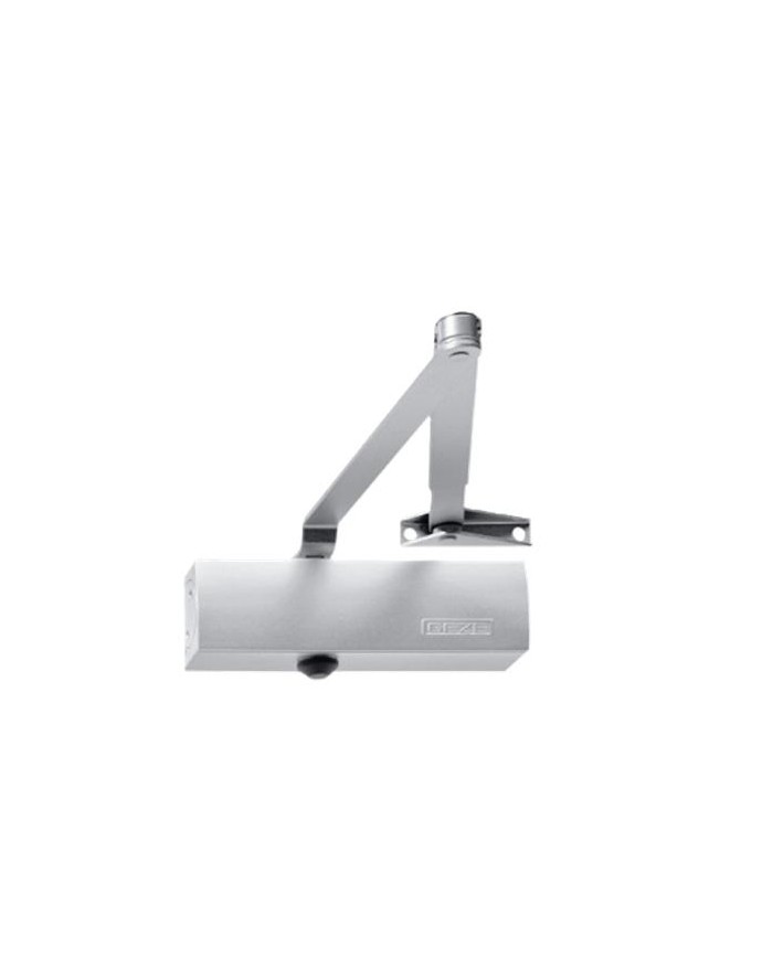 CIERRAPUERTAS GEZE TS 1500 PLATA BRAZO NORMAL SIN RETENEDOR GEZ114669