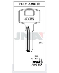 LLAVES BRUTO SEGURIDAD AMG-12D   LATON