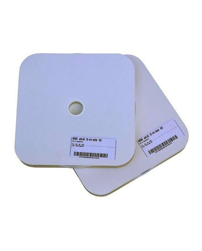 VELCRO CINTA ADHESIVA MACHO BLANCO 20MM. ROLLO 25MTS.