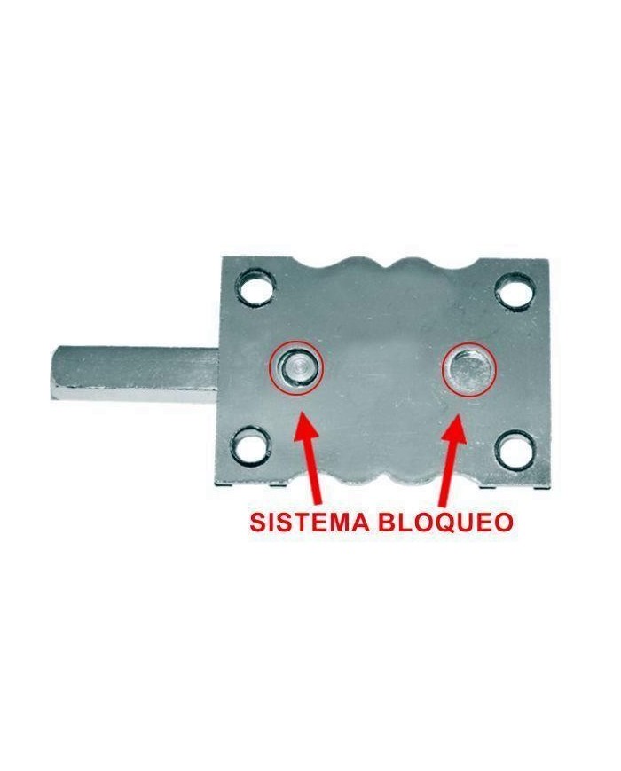 CERROJO INTERFER MODELO 8-87 NIQUEL