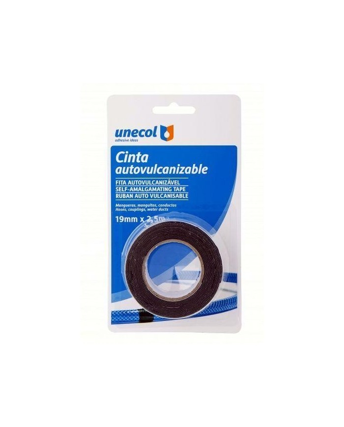 CINTA ADHESIVA UNECOL TAPAFUGAS 2'5X19MM