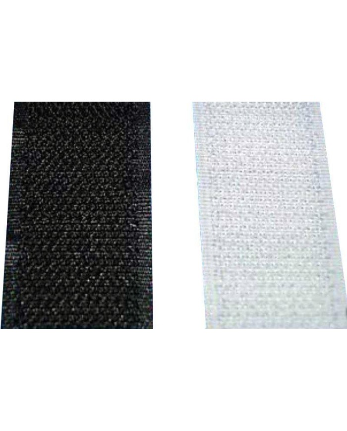 VELCRO CINTA ADHESIVA HEMBRA BLANCO 20MM. ROLLO 25MTS.