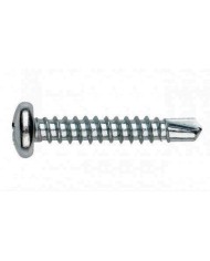 TORNILLO ROSCA CHAPA PUNTA BROCA CABEZA ALOMADA       3'5X16MM. CAJA 1000UDS.