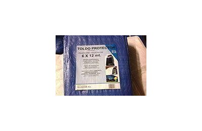 TOLDO REFORZADO AZUL 3X 2 90 GRS.