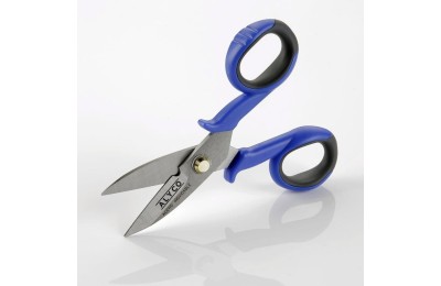 TIJERA ELECTRICISTA 145MM. BIMATERIAL ALYCO