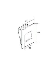 PASACINTAS PERSIANA C-20 COMPACTO PVC