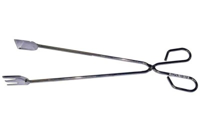 TENACILLA CARNE INOXIDABLE 35CM CON PALA SAUVIC