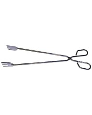 TENACILLA CARNE INOXIDABLE 35CM CON PALA NYLON