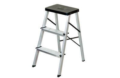 TABURETE ALMESA 3 PELDAÑOS ALUMINIO
