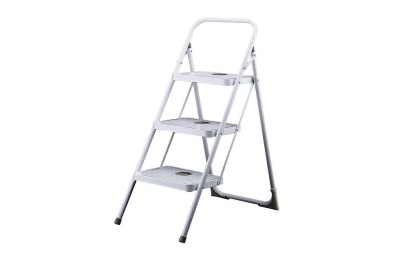 TABURETE ROLSER 3 PELDAÑOS MANGO 11 BLANCO