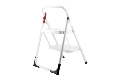 TABURETE ROLSER 2 PELDAÑOS M10 BLANCO