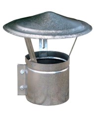 SOMBRERETE GALVANIZADO MODELO CHINO 100 MM.