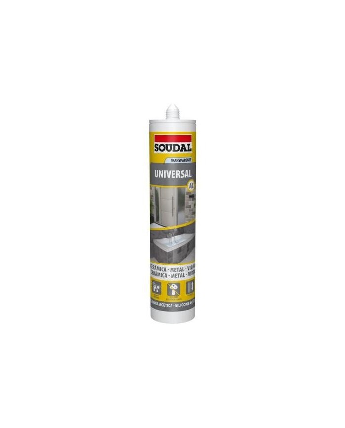 SILICONA 280ML. TRANSLUCIDA SOUDAL