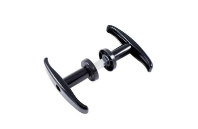 MANIVELA NEGRA PUERTA BASCULANTE MICEL