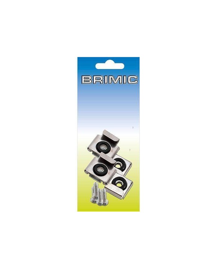 SOPORTE ESPEJOS 45X25 MM. (JUEGO 4 PZS.)
