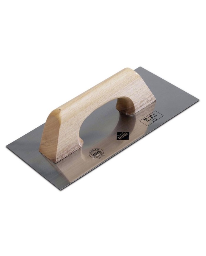 LLANA INOXIDABLE RUBI 300X150MM. MANGO MADERA         65960