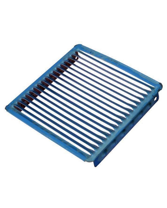 REJILLA GAS BLANCA 16,5X16,5 CMS. EMPOTRAR