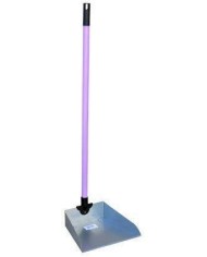 RECOGEDOR BASURA MAYA GOMA MANGO METALICO 09024