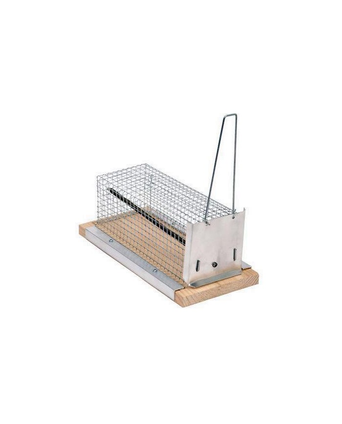 RATERA SAUVIC METALICA RECTANGULAR 21CMS. 5195