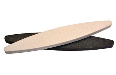 PIEDRA AFILAR GUADAÑAS OVALADA GRIS