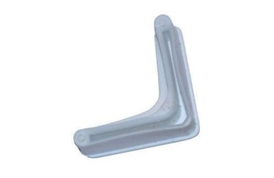 PIE PLASTICO ESTANTERIA BLANCO