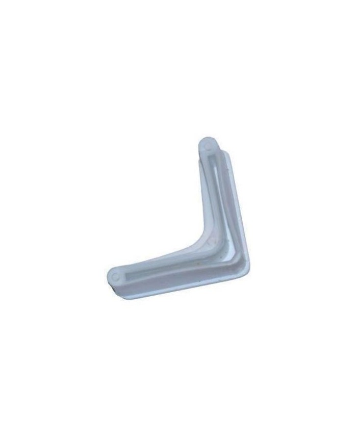 PIE PLASTICO ESTANTERIA BLANCO
