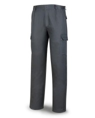 PANTALON TERGAL CON GOMA GRIS T-48