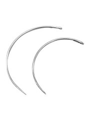 AGUJA GUARNICIONERO RECTA 00-7CMS. 25UNDS.