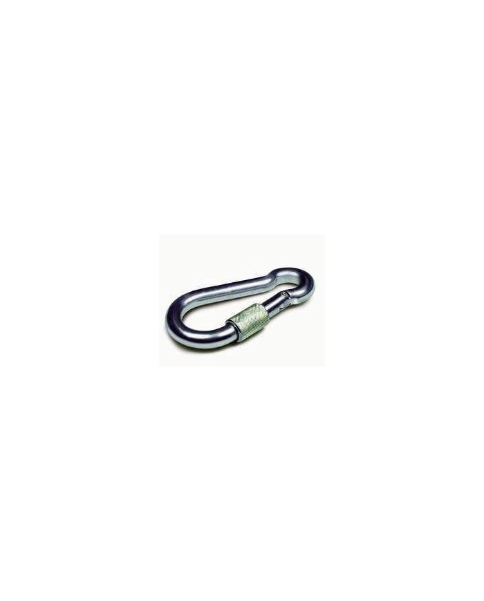 MOSQUETON BOMBERO CON ROSCA  80MM. CT-230KGS.