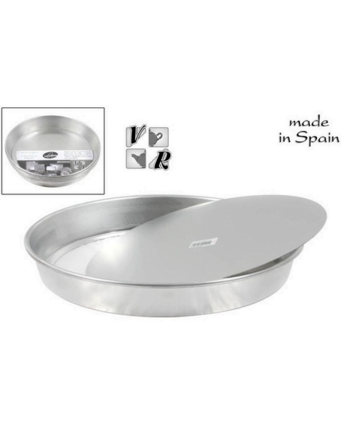 MOLDE TARTA DESMONTABLE ALUMINIO 28 CMS.
