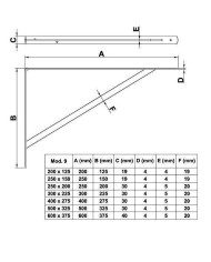 PALOMILLA AMIG BLANCA  9-300X225MM. (4U)