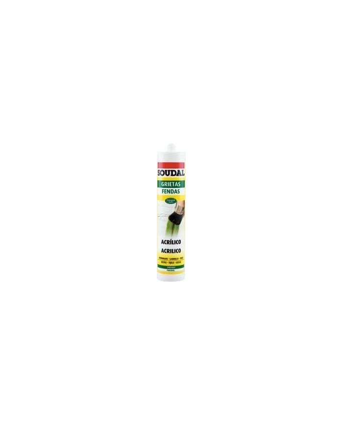 MASILLA ACRILICA RELLENO BLANCA SOUDAL 290ML.