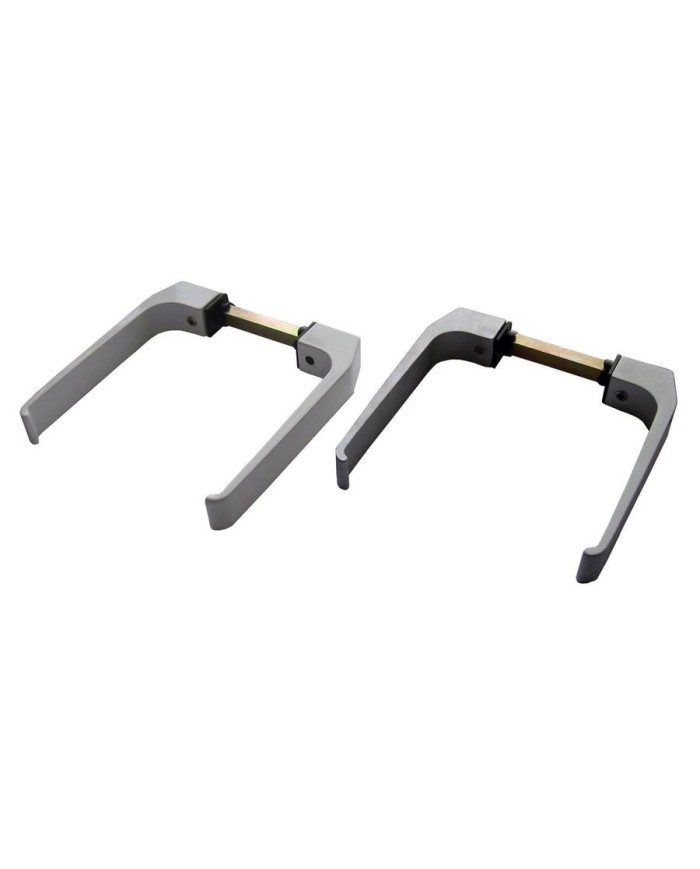 JUEGO MANIVELA ALUMINIO F-140 A/PLATA