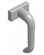 JUEGO MANIVELA ALUMINIO F-137 PLATA