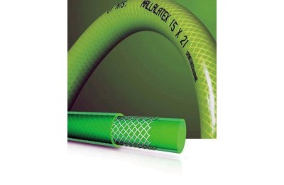 MANGUERA VERDE MALLALATEX 15MM. R/50MTS.