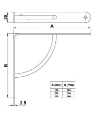 PALOMILLA AMIG BLANCA 12-150X125MM.(10U)