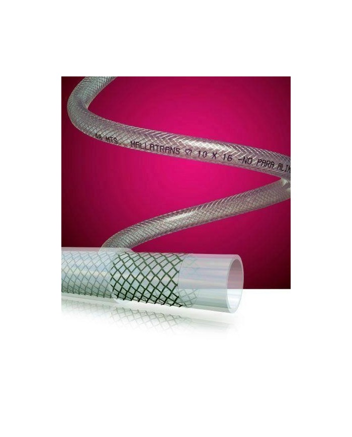 MANGUERA CRISTAL INDUSTRIAL  8X14 R/50MTS.