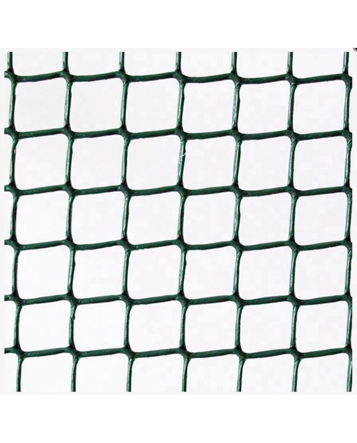 MALLA PLASTICO CUADRANET VERDE  5X5 R/25MTS.