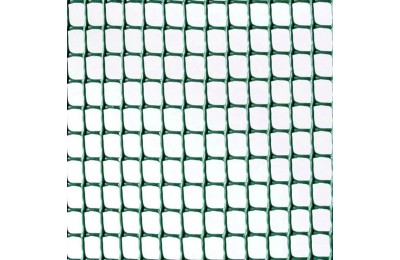 MALLA PLASTICO CUADRANET VERDE  5X5 R/25MTS.