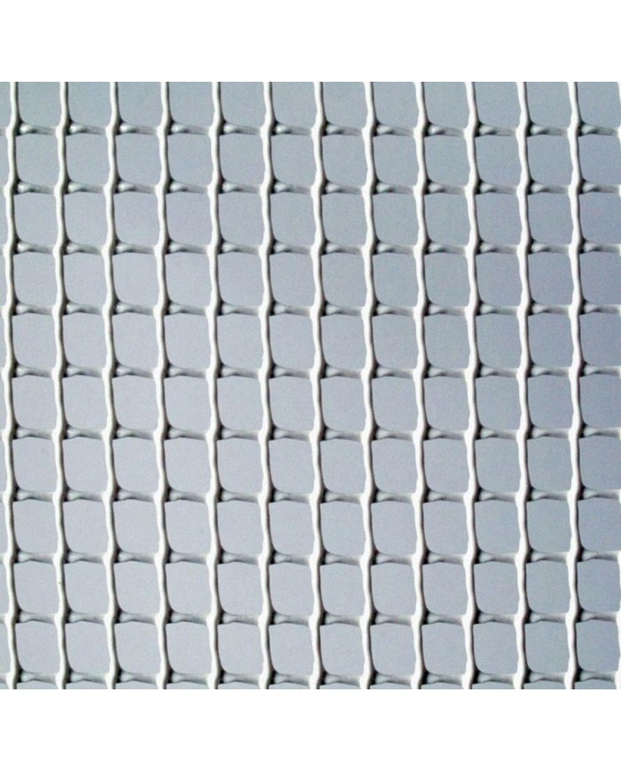 MALLA PLASTICO CUADRANET BLANCA  5X5 R/25MTS.