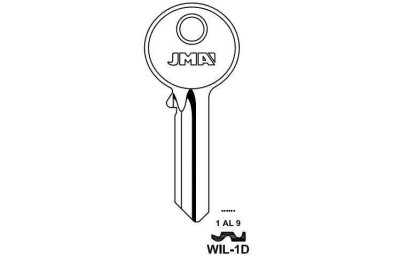 LLAVES EN BRUTO WILL-1D   GRUPO C