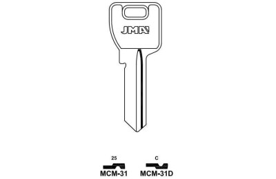 LLAVES EN BRUTO MCM-31    GRUPO A