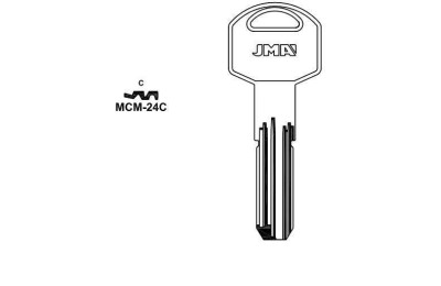 LLAVES EN BRUTO MCM-24C GRUPO ESPECIAL