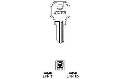 LLAVES EN BRUTO LIN-17D   GRUPO B